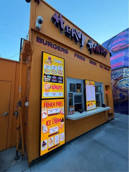 Heavy Handed, hamburger restaurant in Venice Beach