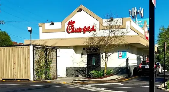 Chick-fil-A, fast food restaurant in Venice Beach