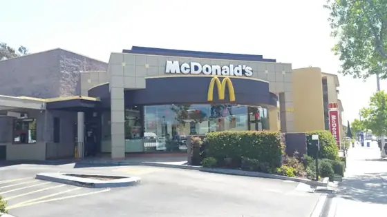 McDonald's, fast food restaurant in Venice Beach