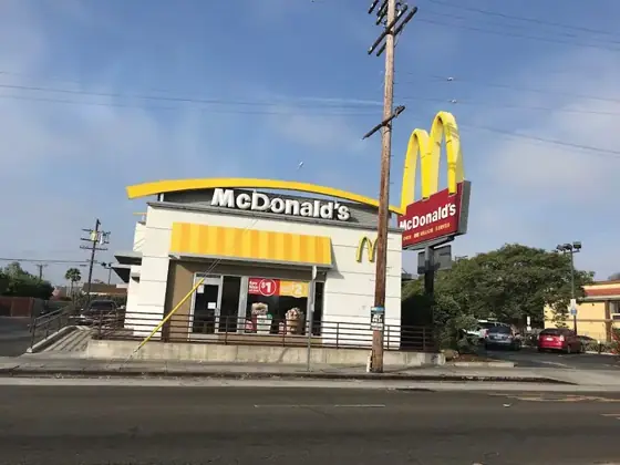McDonald's, fast food restaurant in Venice Beach